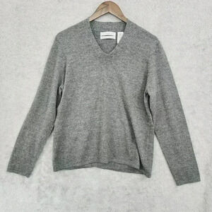 Pursuits Ltd. Women's V-Neck Sweater XL Fine Italian Merino Wool 10PT